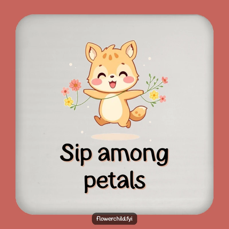 Funny Happy Animal Coaster - Joyful Protection for Surfaces