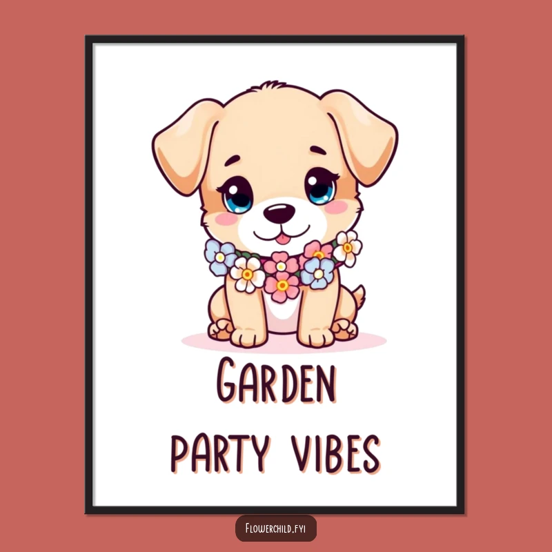 Funny Puppy Poster: Bring Adorable Mischief to Your Walls