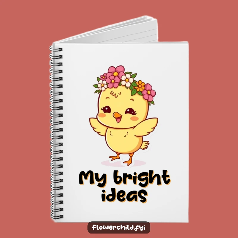 Funny Chick Dancing Notebook: Dance Your Notes, Creative Funny Gift!