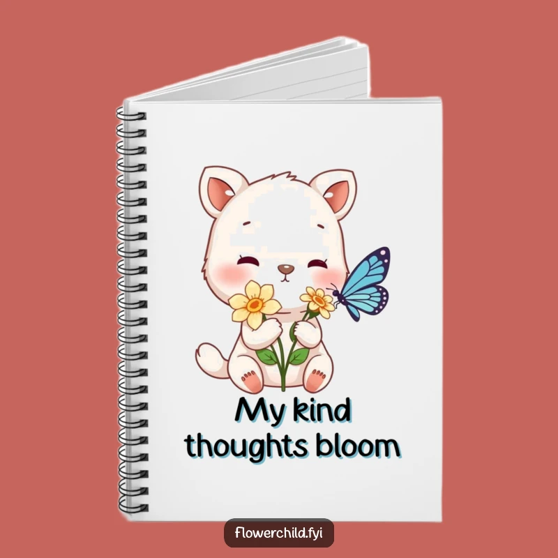 Funny Gentle Animal Flower Offering Notebook: Journal Acts of Kindness