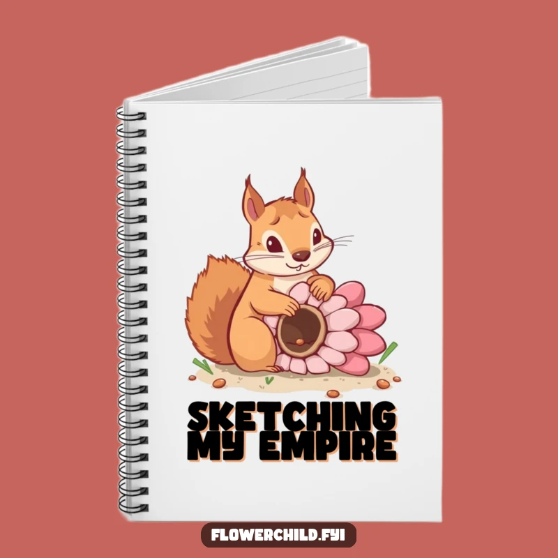 Funny Squirrel Planting Notebook: Determined Journal for Your Goals