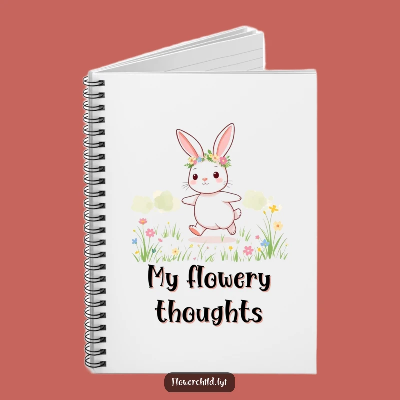 Funny Bunny Meadow Notebook: Jot Down Your Sweetest Thoughts