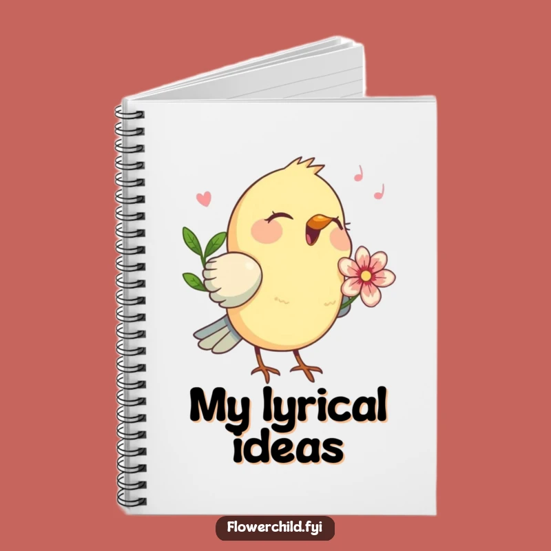 Funny Bird Melody Notebook: Write Your Happiest Tunes