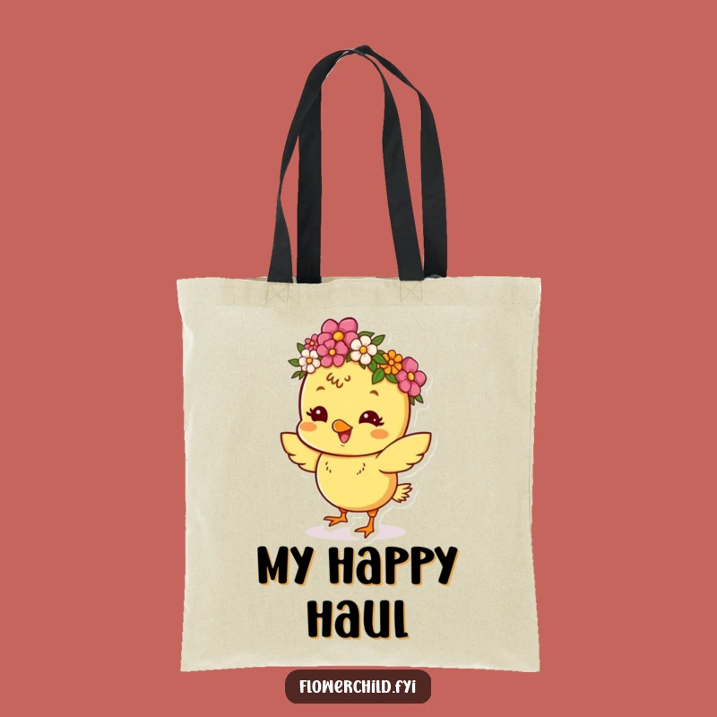 Funny Chick Dancing Tote Bag: Carry the Fun, Chic Funny Gift!